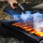 Gegrillter Lachs vom Smoker Grill