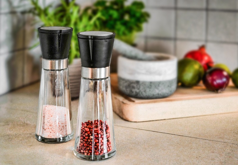 Salzmühlen im Test: Pfeffer- und Salzmühle Salz- und Pfeffermühle in der Küche