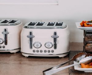 Toaster mit Retro Design