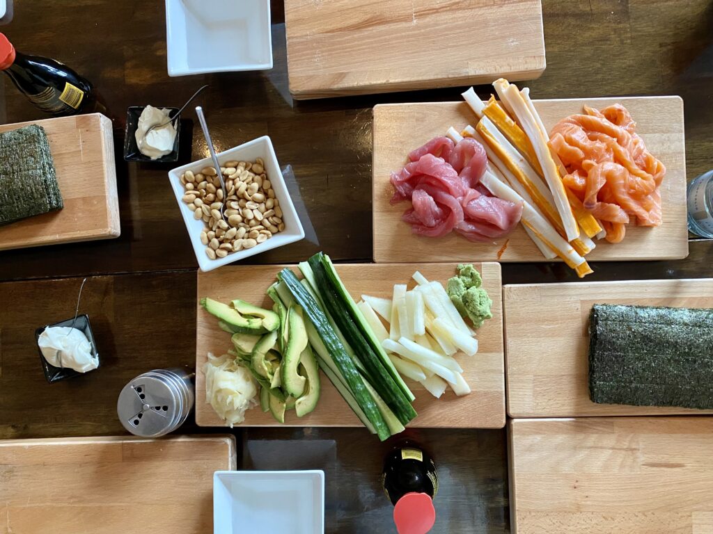 raw sushi Kurs